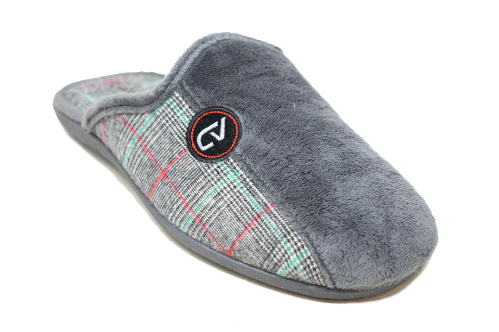 Zapatillas de casa Cabrera 9671 BRITISH en gris