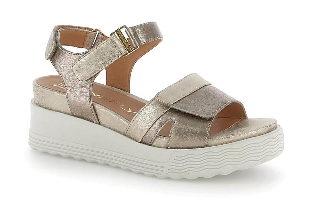 Sandalias con plataforma  Stonefly 220900 PARKY 26 LAMINATED LTH/S. LAMINATED para mujer