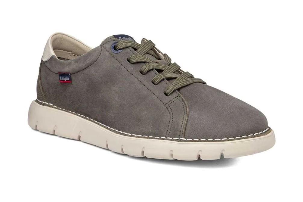 Zapato con cordones Callaghan 57701 Flexible en tan para hombre