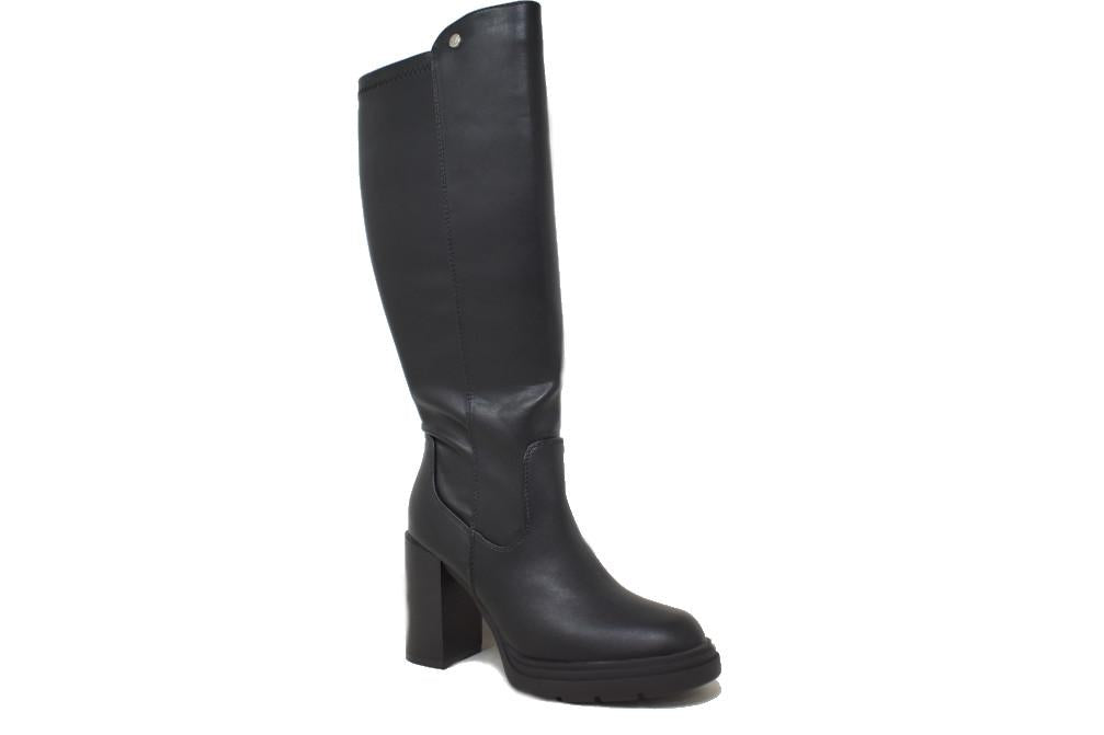 Botas altas con tacón Isteria 608 en color negro