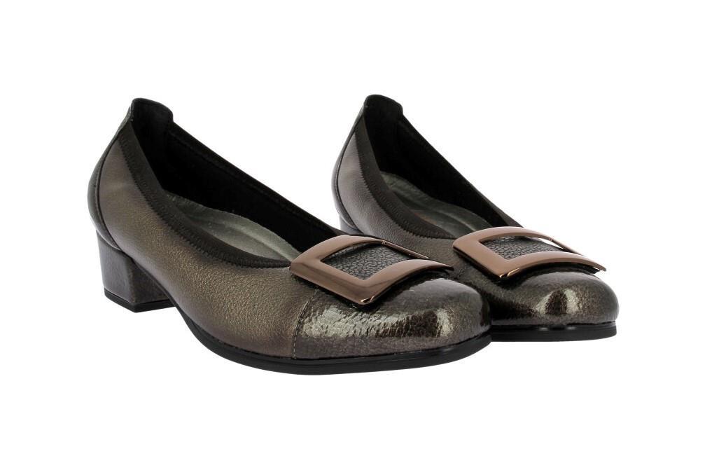 Bailarinas con tacón Dorctor Cutillas 81757 color marrón