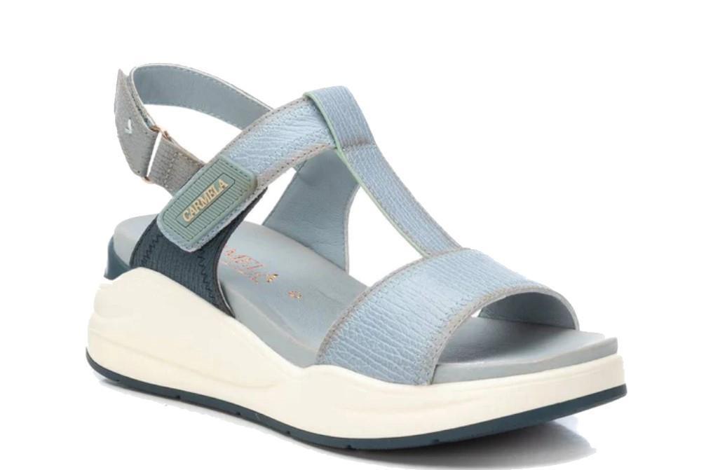 Sandalias deportivas Carmela 162259 en jeans para mujer