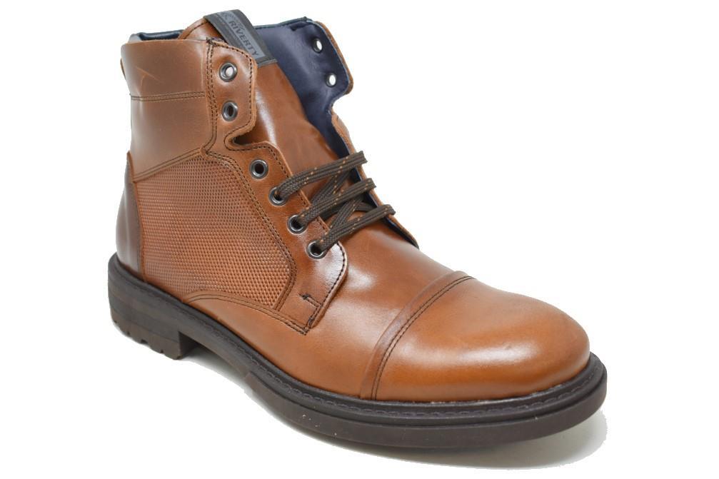 Botines con cordones Riverty 775 en cuero para hombre