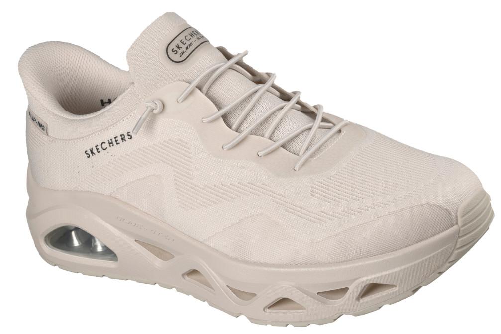 Zapatillas Hombre Skechers Slip-Ins UNO Glide-Step Air Gliders Natural | Skech-Air® y Memory Foam™