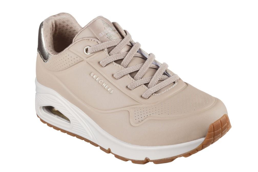 Zapatillas Skechers Uno - Shimmer Away 155196 en natural para mujer