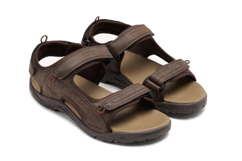 Sandalias Californianas Gioseppo Eirco 69211 Marrón con Cierres Ajustables para hombre