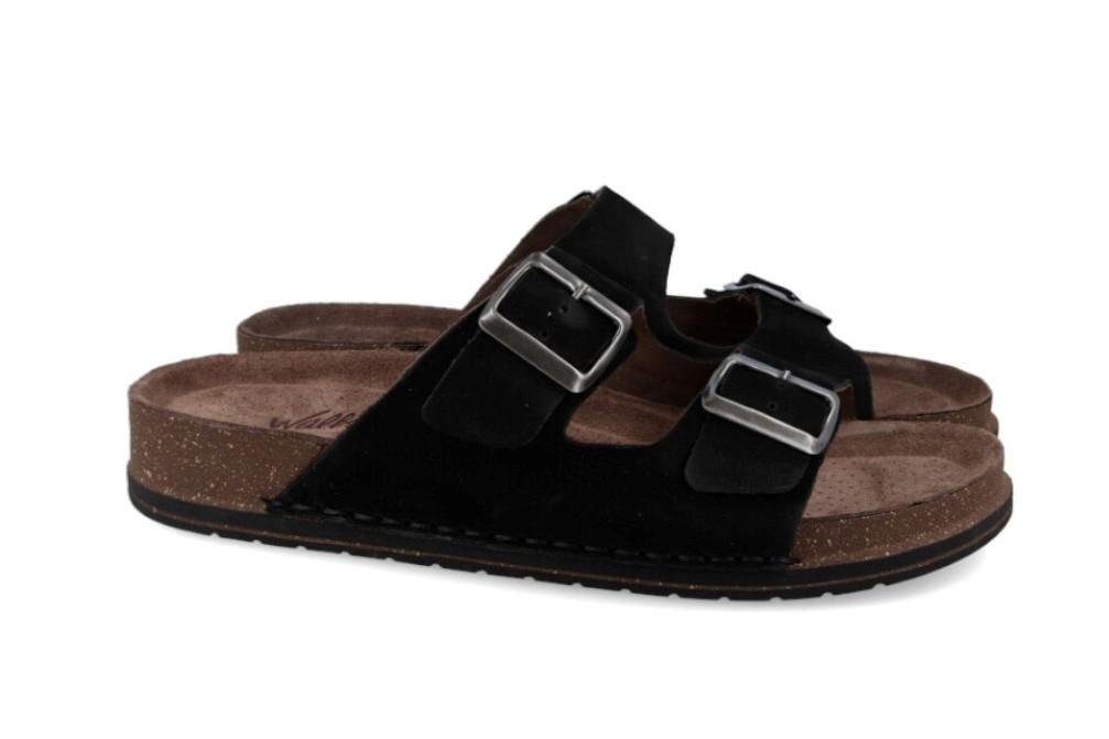 Sandalias bio Walk & Fly Oslo 7447 50050 para hombre en negro