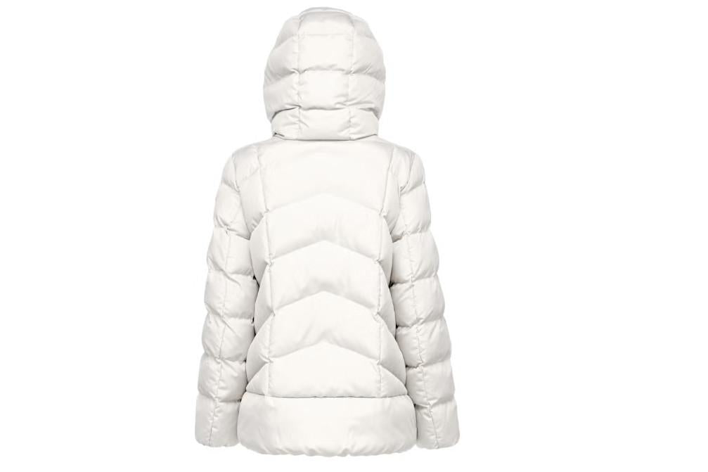 Cazadora Geox W4628P ANILLA P RECYCLE PONGEE 24 BLANCO