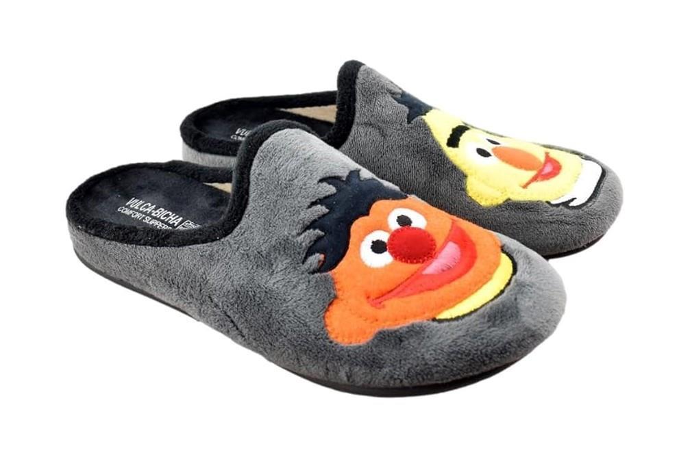 Zapatillas de casa Vulca Bicha Epi y Blas en marengo