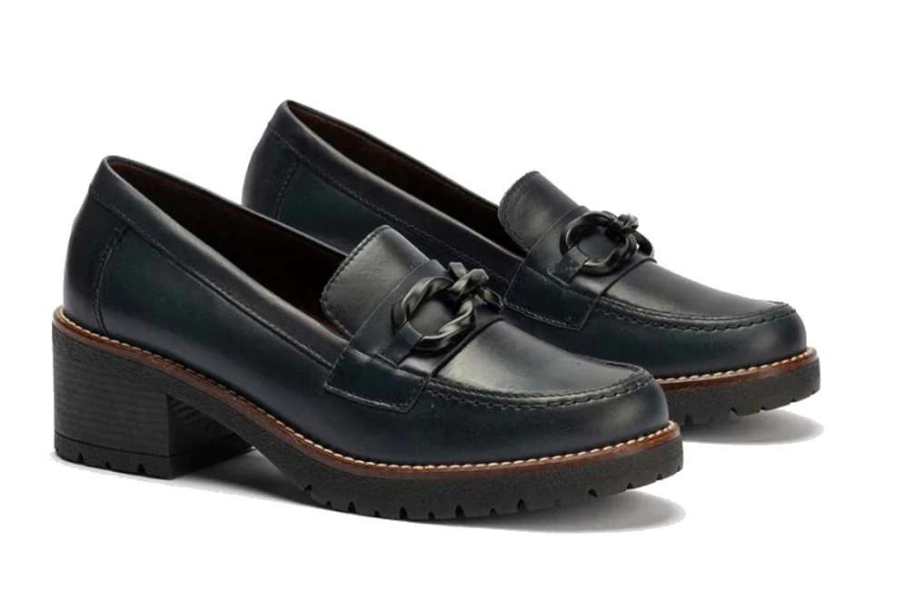 Mocasines Pitillos 20020 en negro para mujer