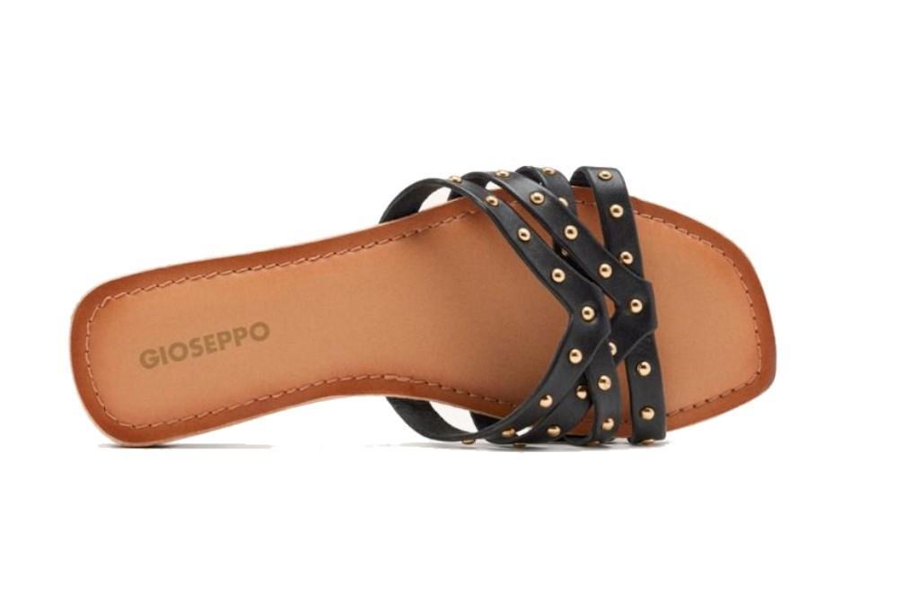 Sandalias planas Gioseppo HOPEDALE 75165 en negro para mujer
