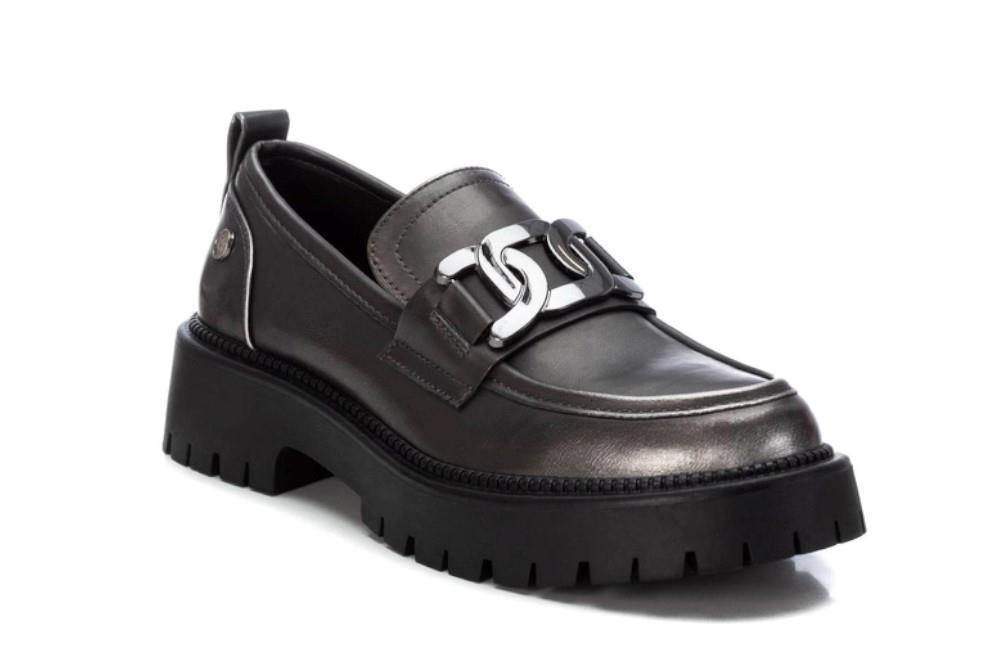 Mocasines XTI 143291 en plomo para mujer