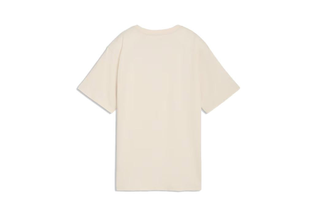 Camiseta holgada PUMA Essentials Graphics Animal para mujer beige 691821