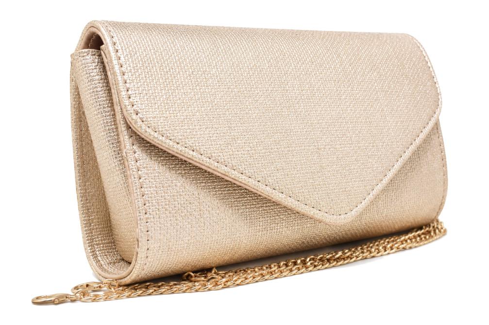 Bolso de Fiesta Menbur AMB56 Rose Tipo Cartera con Cadena para Mujer