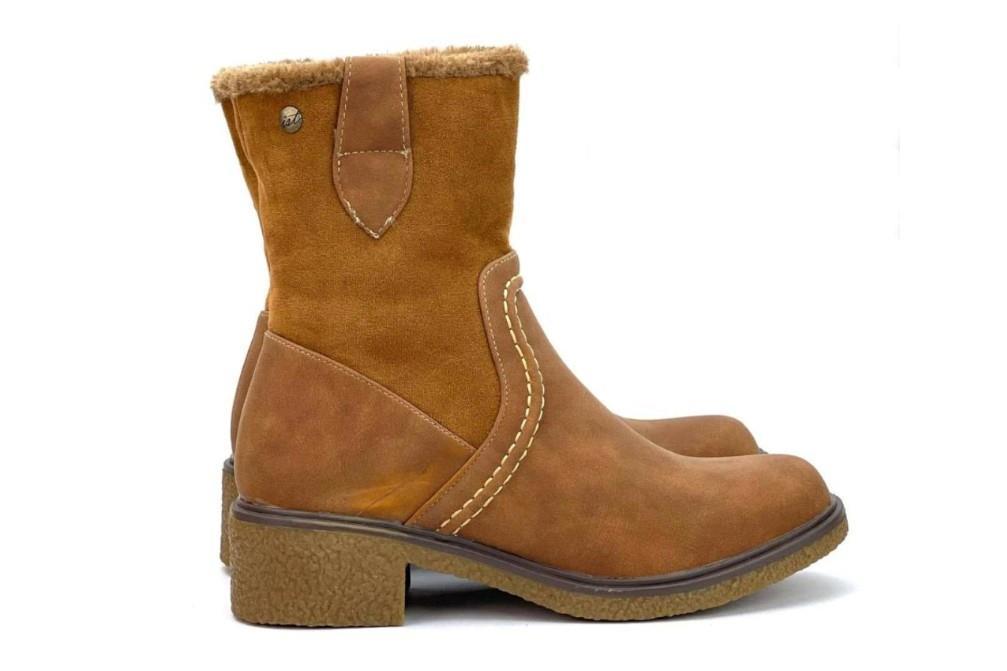 Botines Isteria 22223 en cuero para mujer