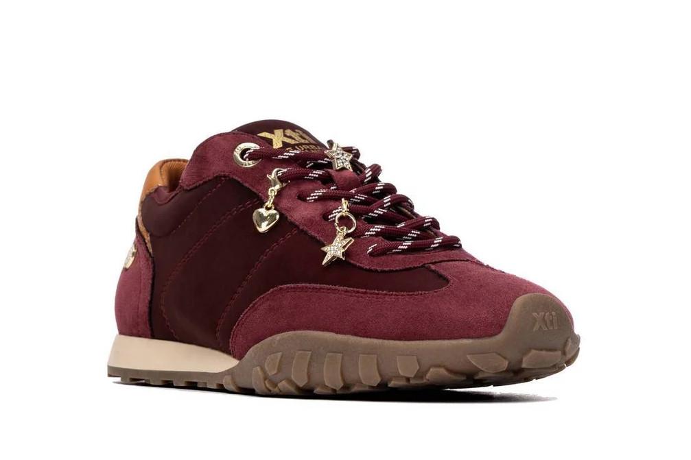 Zapatillas deportivas XTI 146146 para mujer en burdeos