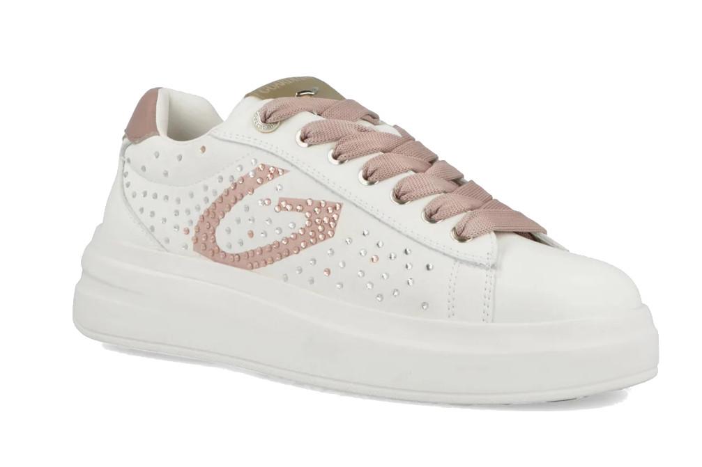 Zapatillas deportivas GUARDIANI Aeris Strass GL61514A mujer color rosa, sneakers elegantes