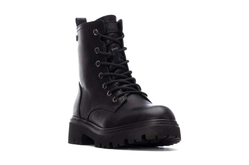 Botines militares XTI 144658 en negro