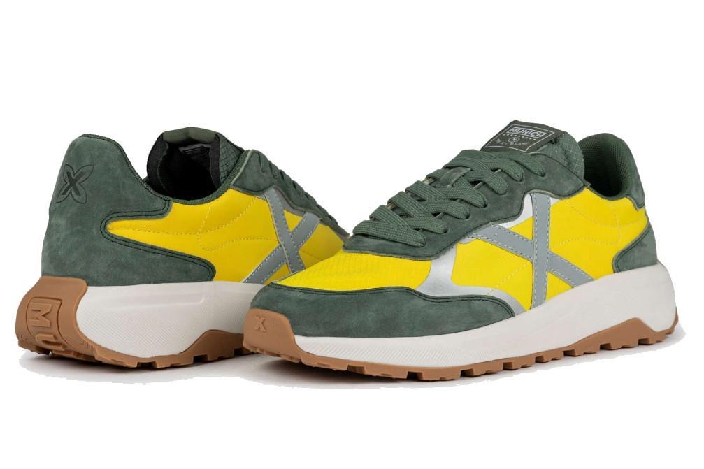 Zapatillas deportivas Munich 4599001 BABEL 01 en amarillo para hombre