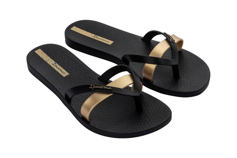Sandalias de Dedo Ipanema Kirei FEM IP81805 Oro para Mujer | Chanclas planas de piscina