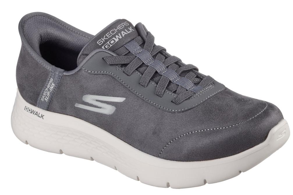 Zapatillas Skechers Slip-ins GO WALK Flex Smooth Motion 216326 grises para hombre