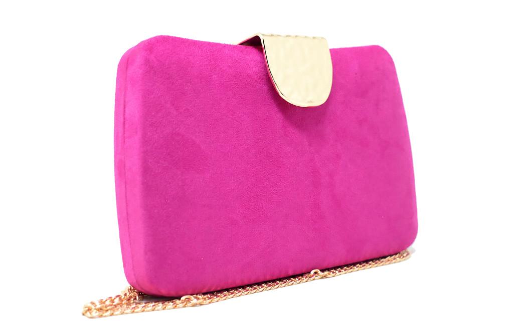 Bolso Clutch de Fiesta Menbur AMB38 Buganvilla con Cadena