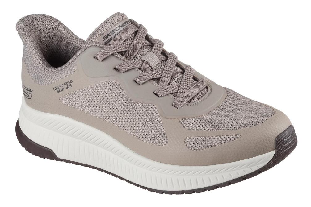 Zapatillas Skechers Slip-ins: BOBS Sport Squad Chaos 4 en darktaupe