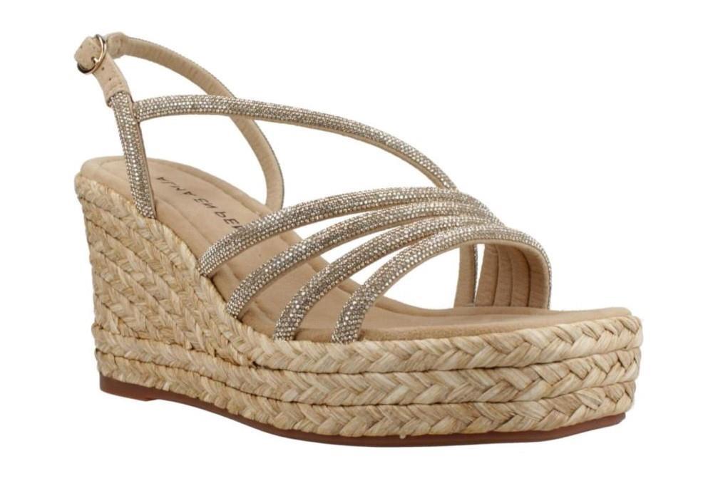 Sandalias con cuña Alma en Pena V2551274 en sand para mujer