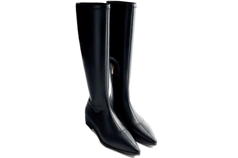 Botas altas elásticas Gioseppo AITKIN 76187 en negro