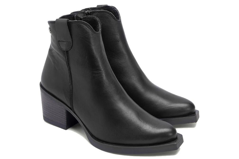 Botines cowboy Porronet Frida 4752-001 en negro
