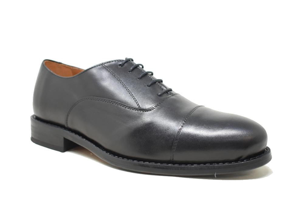Blucher Paco Cantos 6441 negro para hombre - Zapatos blucher con cordones- vestir hombre