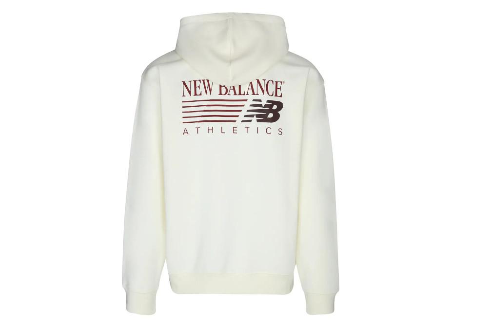 Sudadera con capucha New Balance Reimagined MT62E6VJ Angora en beige para hombre