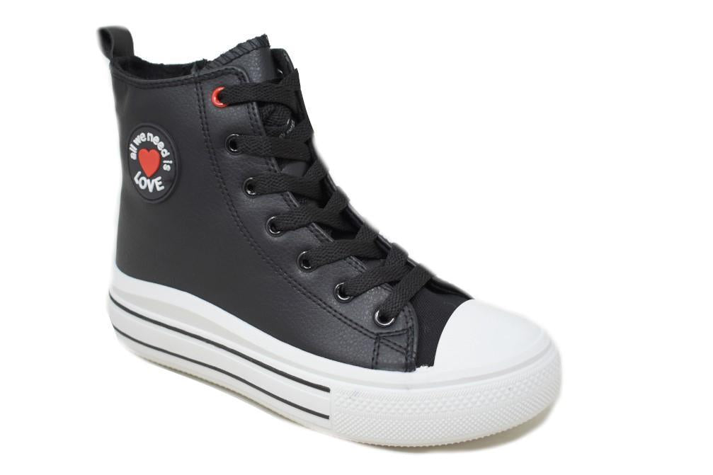 Zapatillas de lona Maraval W0349 en negro para mujer