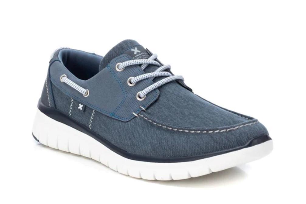 Zapato náutico XTI 142310 en azul para hombre