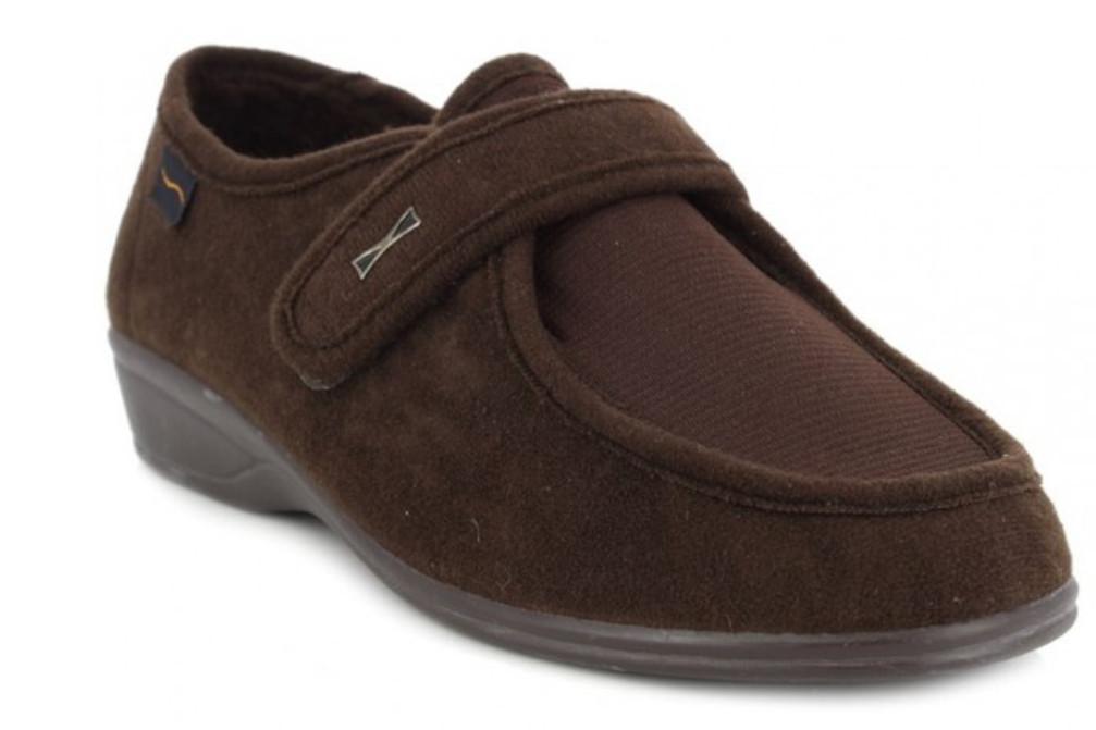 Zapatillas de casa Doctor Cutillas 771 de color marrón
