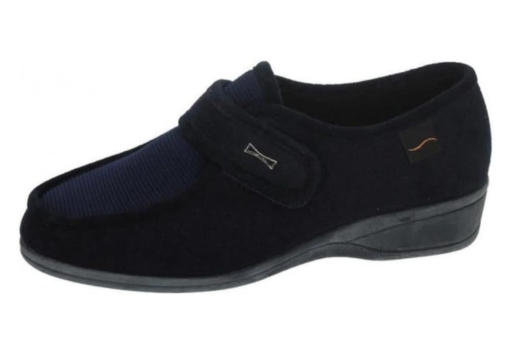 Zapatillas de casa Doctor Cutillas 771 de color azul marino