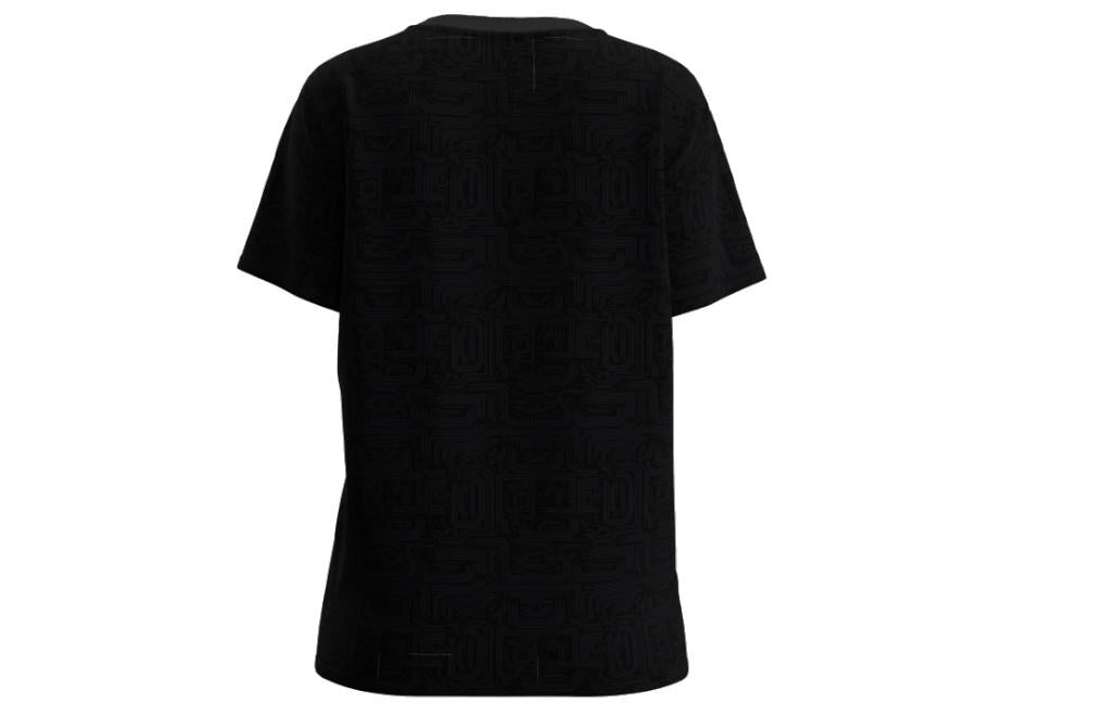 Camiseta de manga corta Joma U-TRIBE 902477 de color negro