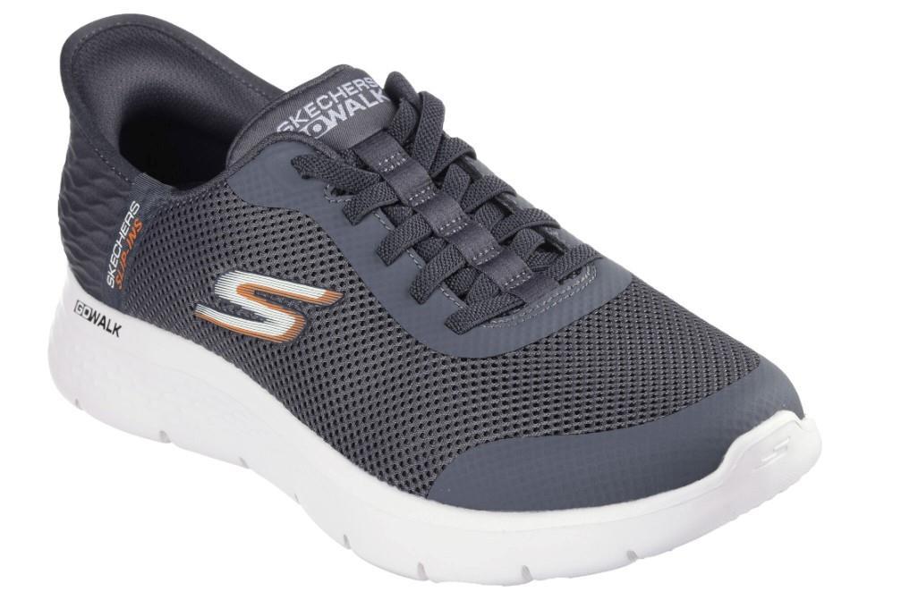 Zapatilla Skechers Slip-ins: GO WALK Flex - Hands Up en gris para hombre