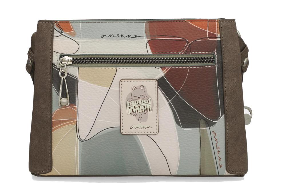 Bandolera cuadrada mujer Anekke Sophia 42803-554 en multicolor
