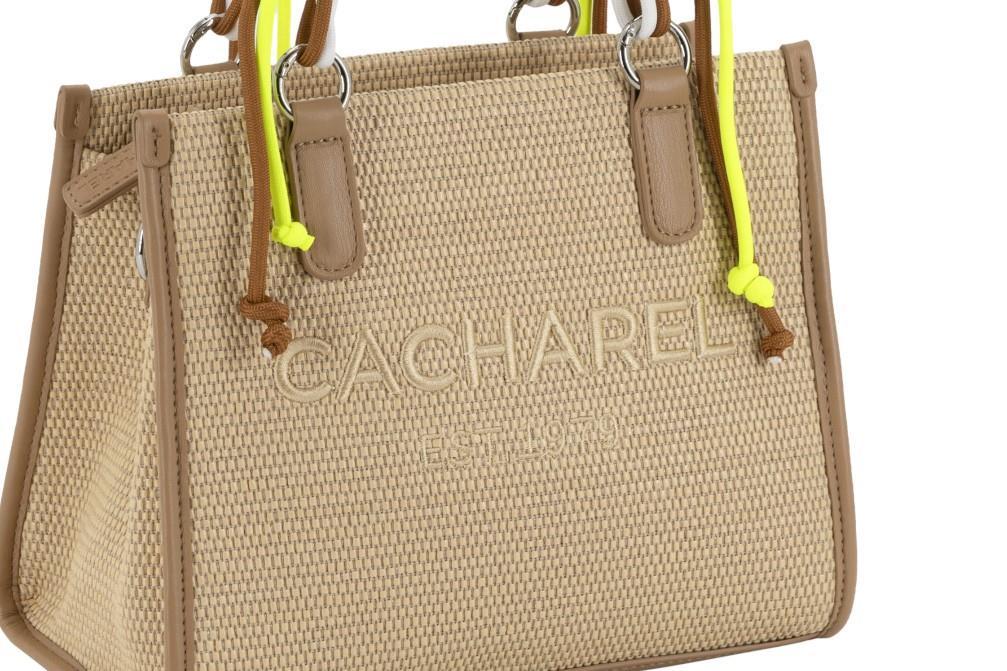 Bolso shopper CU251121 en beige para mujer