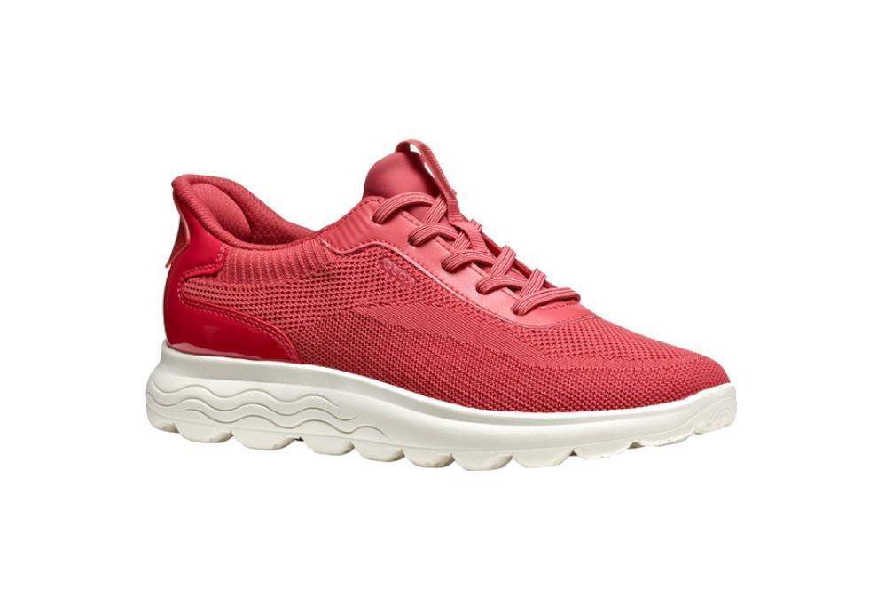 Zapatillas deportivas Geox Spherica Plus en coral para mujer