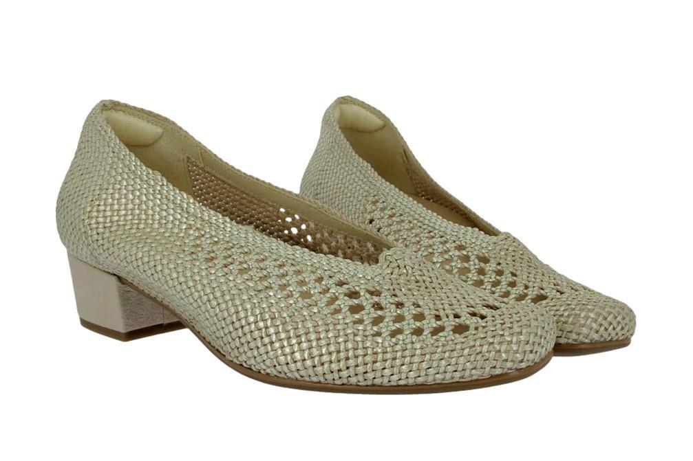 Zapatos de tacón Doctor Cutillas 81254 en platino para mujer
