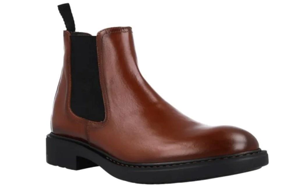 Botines chelsea Luis Gonzalo 7107H en cuero para hombre