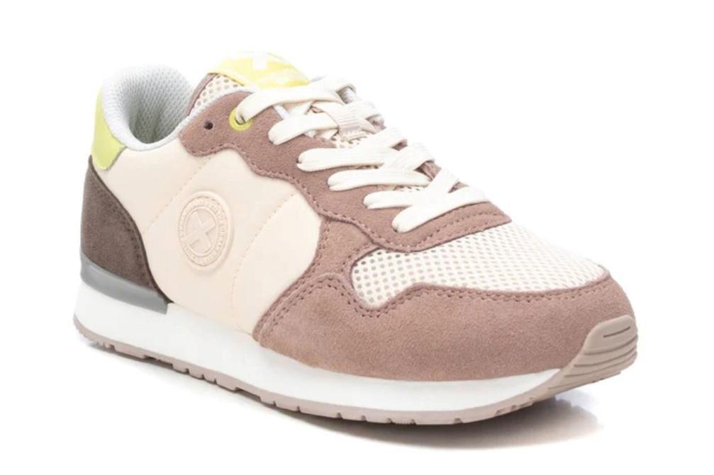 Zapatillas deportivas XTI 143608 en beige para mujer