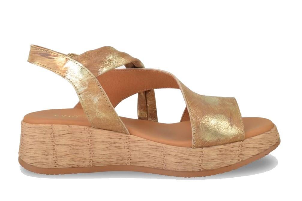 Sandalias Paula Urban 33-754 Picasso en tostado para mujer