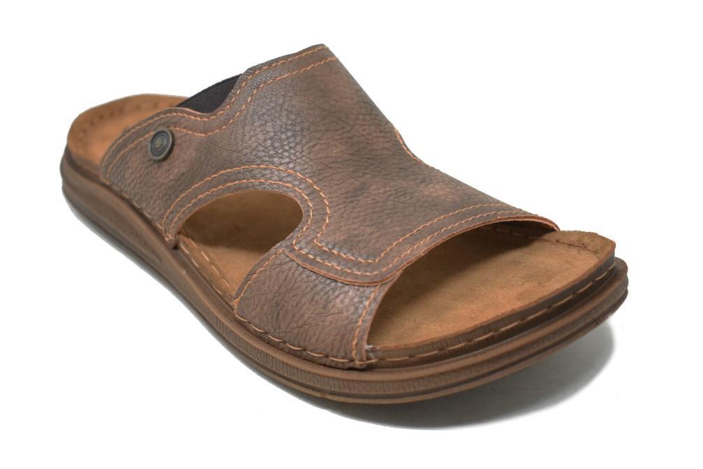 Sandalias cómodas inblu VE000008 en marrón para hombre