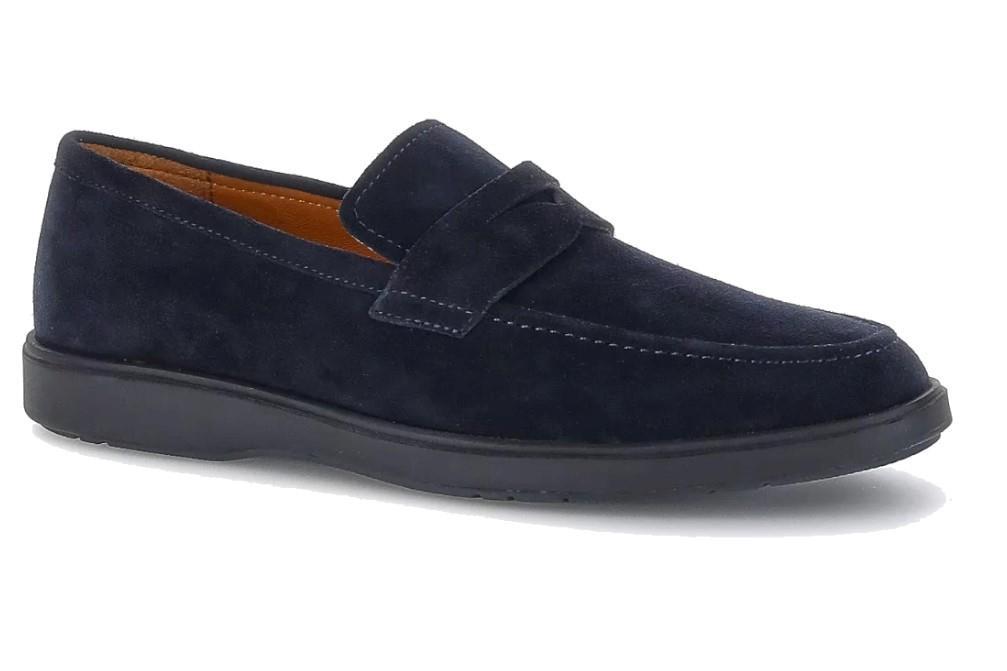 Mocasines Stonefly Olas 2 en azul marino para hombre
