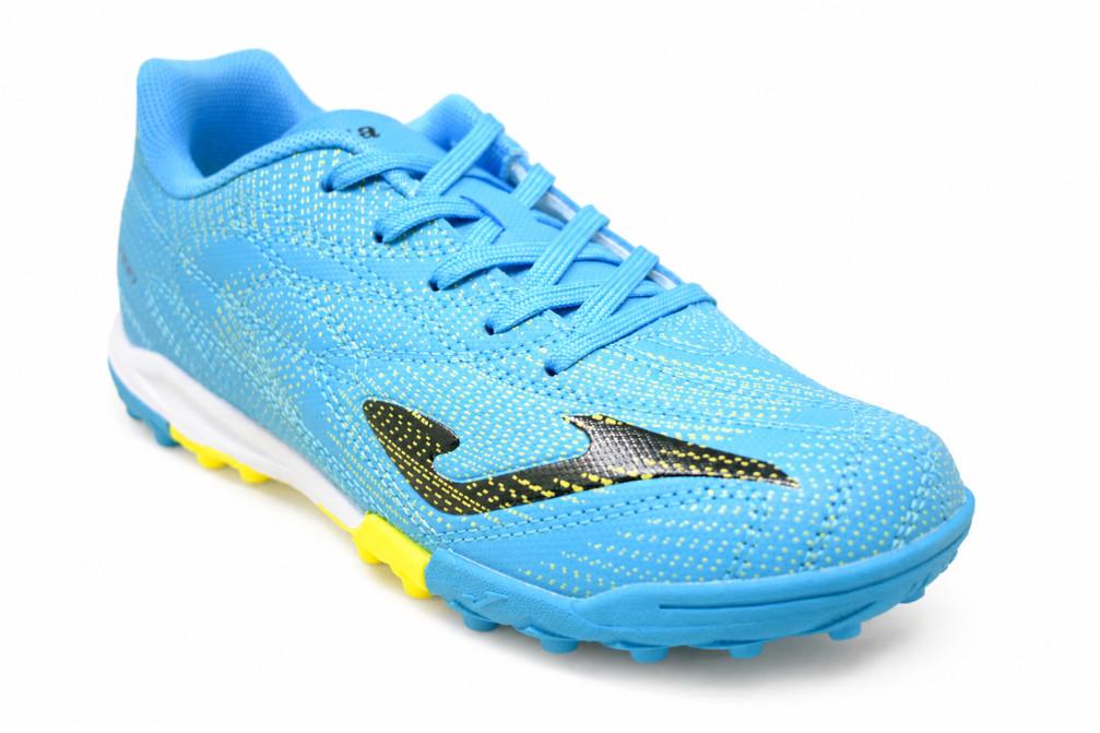 Botas fútbol turf Joma Evolution Jr 2627 turquesa EVJW2627TF para niños