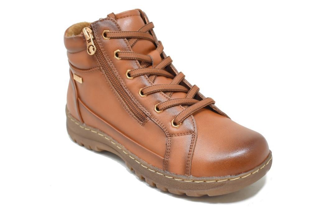 Botines con cordones Coronel Tapiocca T725-33 en camel