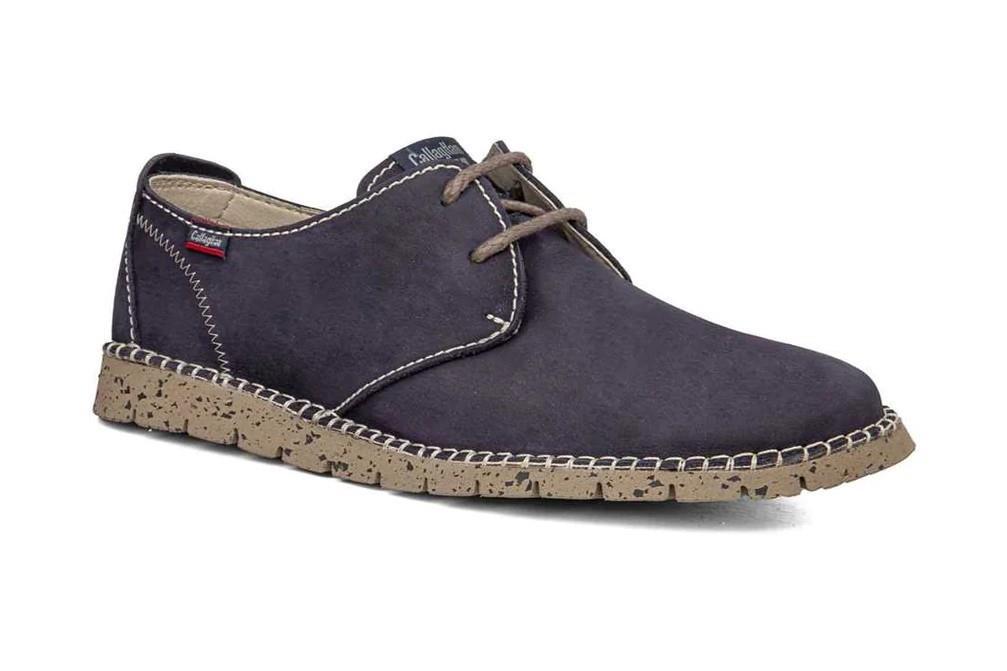 Zapatos con cordones Callaghan 84702 Abiatar en azul para hombre
